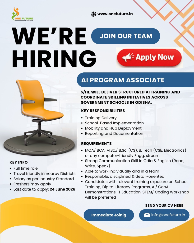 We're Hiring - AI Program Associate